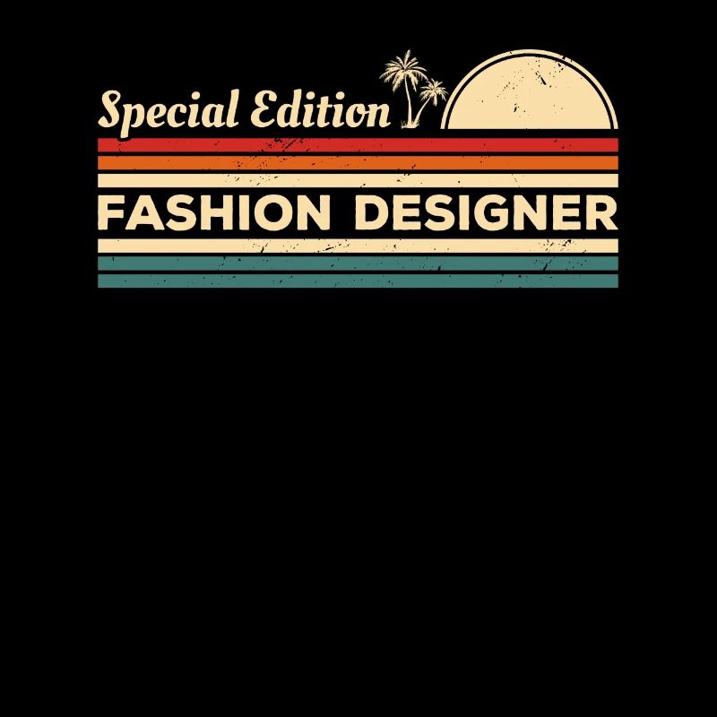 Vintage-Sonderedition, Modedesigner, der entwirft
