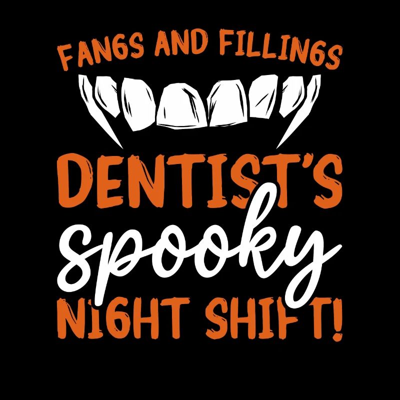 Fangs And Fillings Dentist's Spooky Night Shift