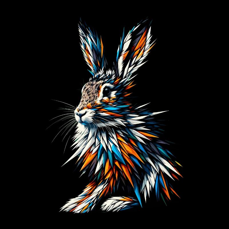 Polygon Art Jackrabbit Jackrabbits