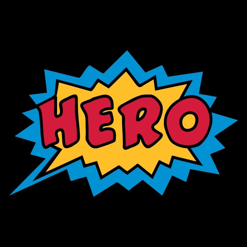 Comic, Hero, Speech Bubble, Superhero, Cartoon