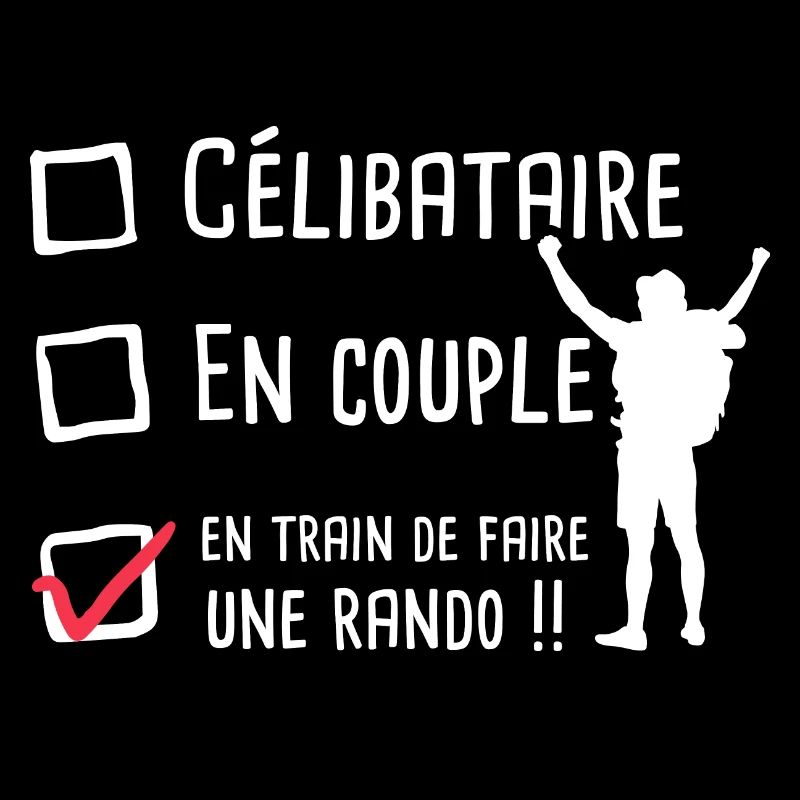 Rando randonnée passion marche humour célibataire