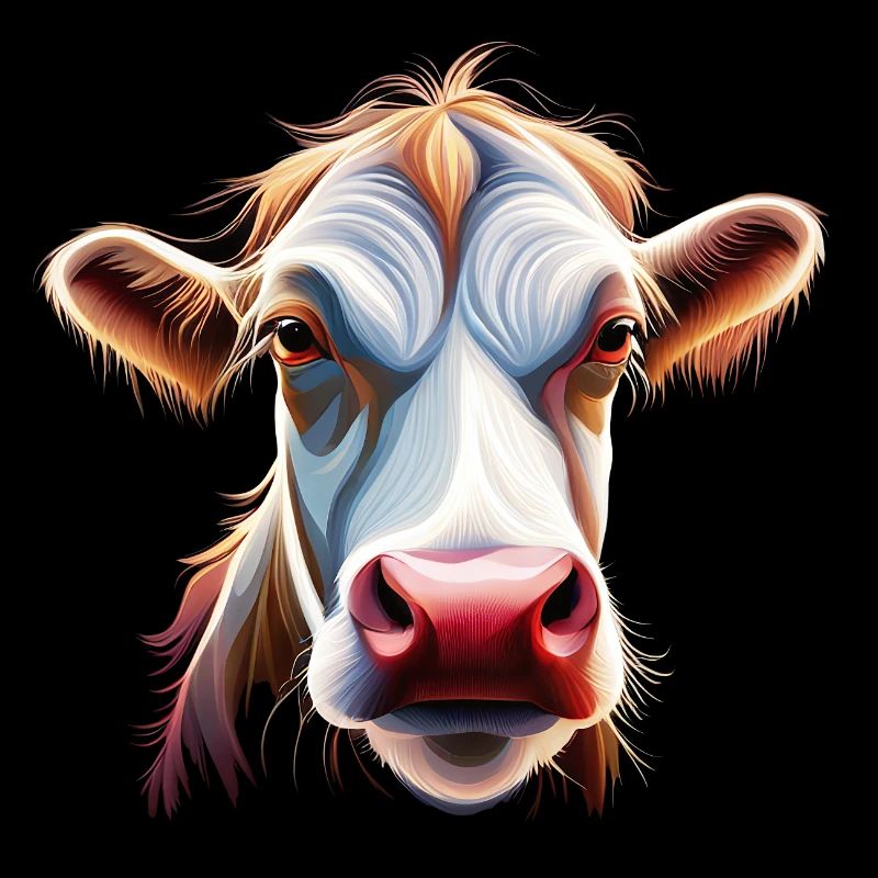 tête de vache tête de vache fermier brun élevage de vaches