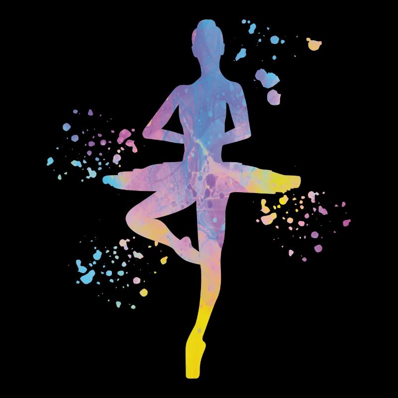 Ballet Danseuse Colorsplash Ballerina