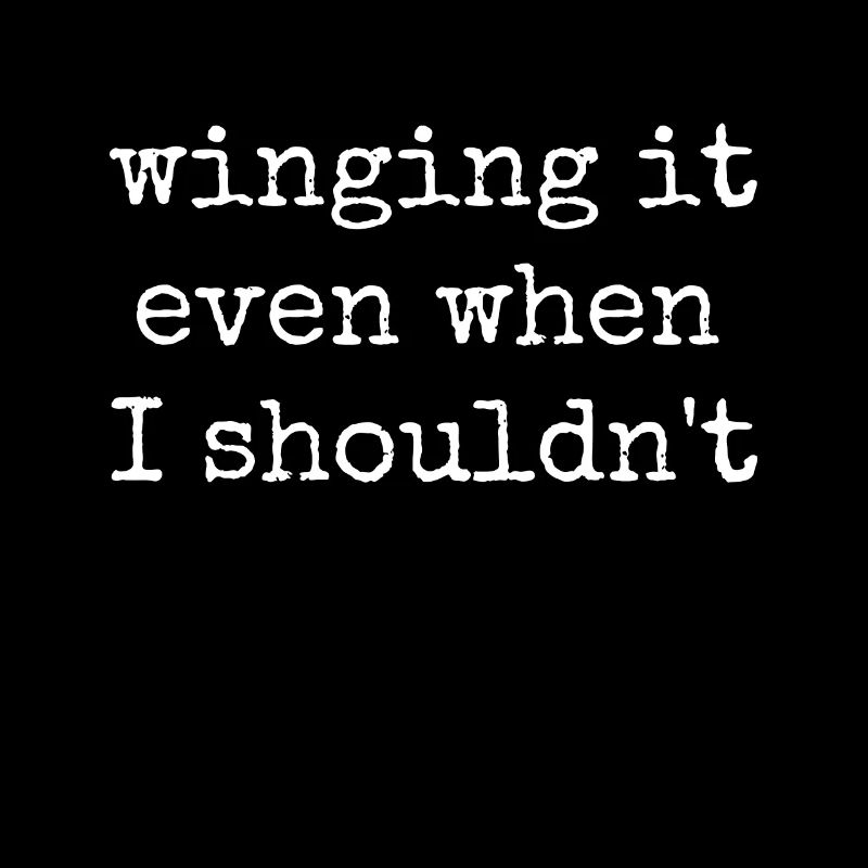 Winging It Even When I Shouldn't Wingsurfing