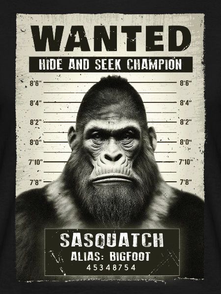 Bigfoot mugshot