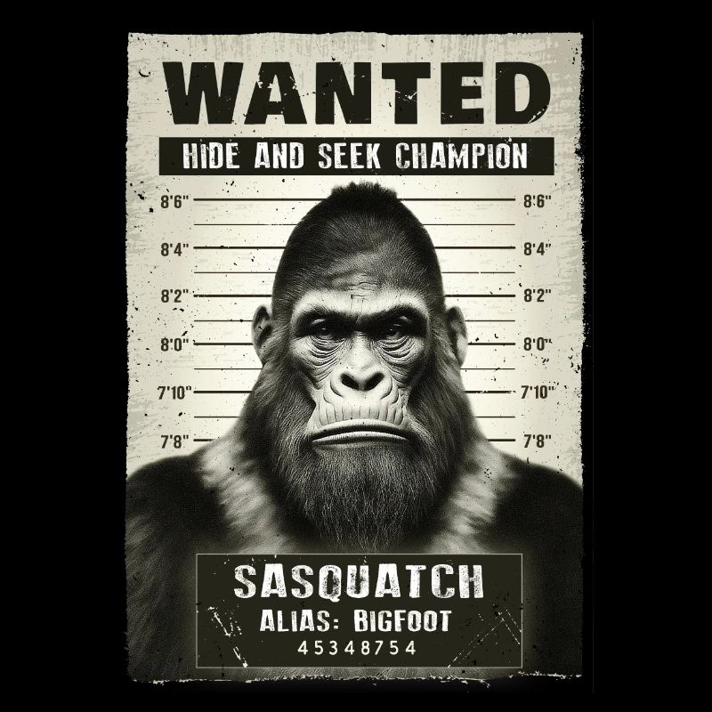 Bigfoot mugshot