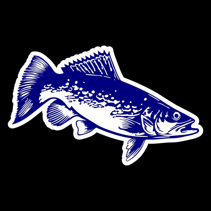 Pike Fish Silhouette