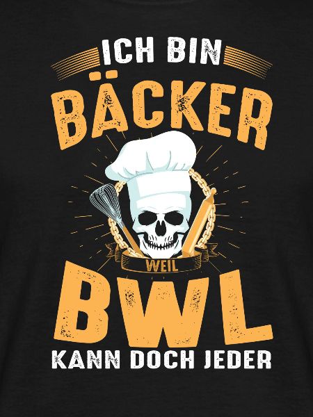 Bäcker lustiger Spruch