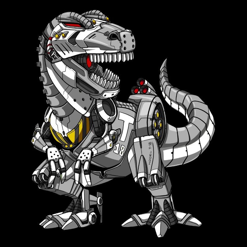 T-Rex Dinosaurier Roboter Monster