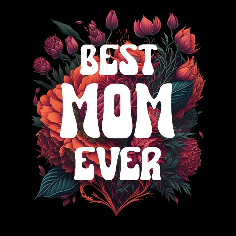 beste Mutter - Best Mom Ever Blumen