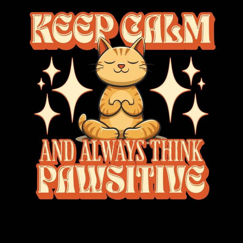 Keep Calm - always think PAWsitive