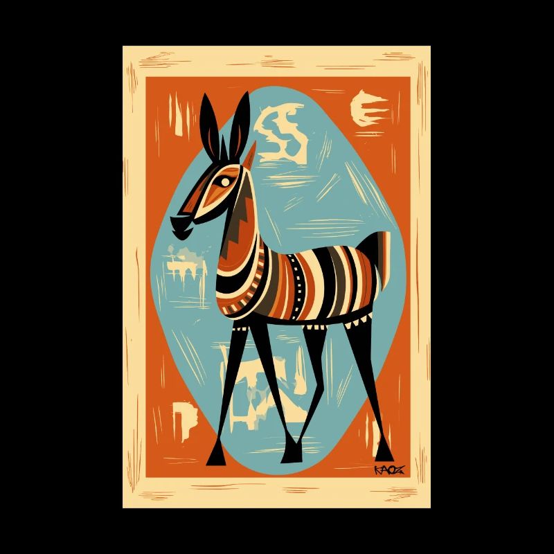 Ancient Art: Donkey