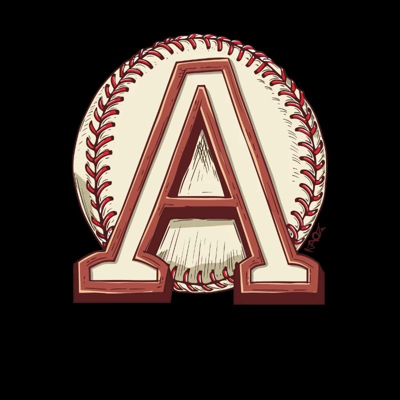 A on a baseball