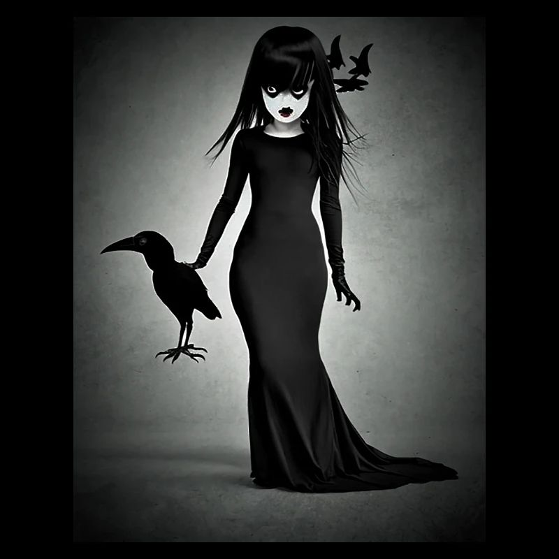 Princesse corbeau - Gothique Emo Soft Goth