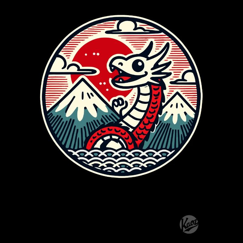 Drôle de dragon chinois