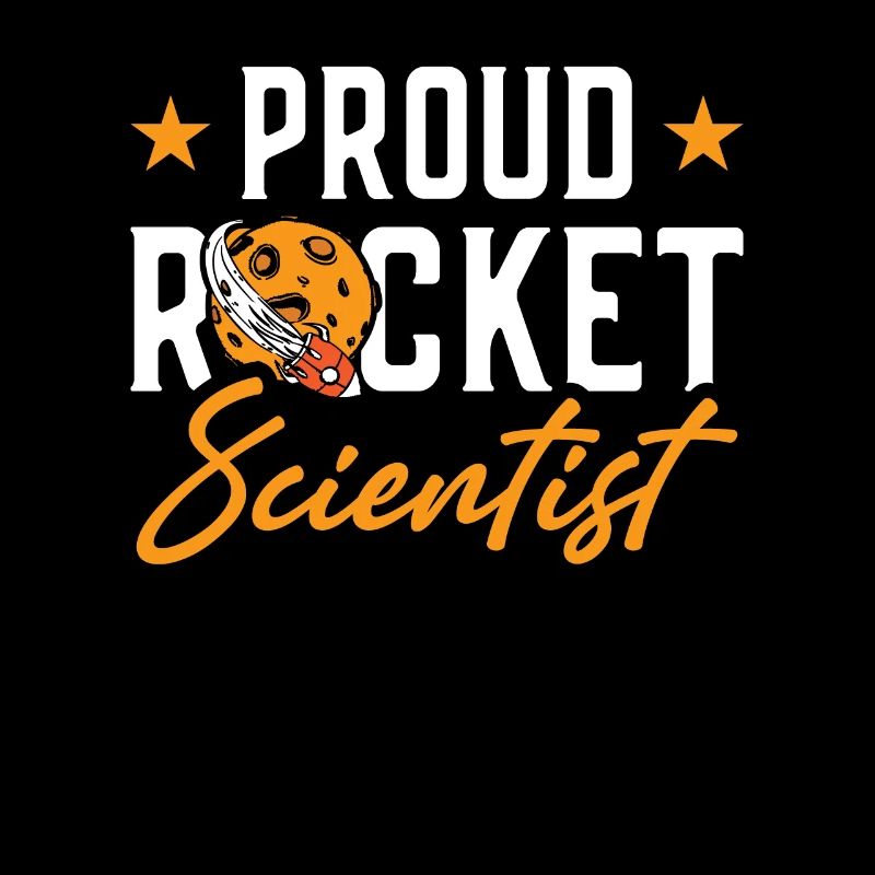Proud Rocket Scientist Planet Space Gift