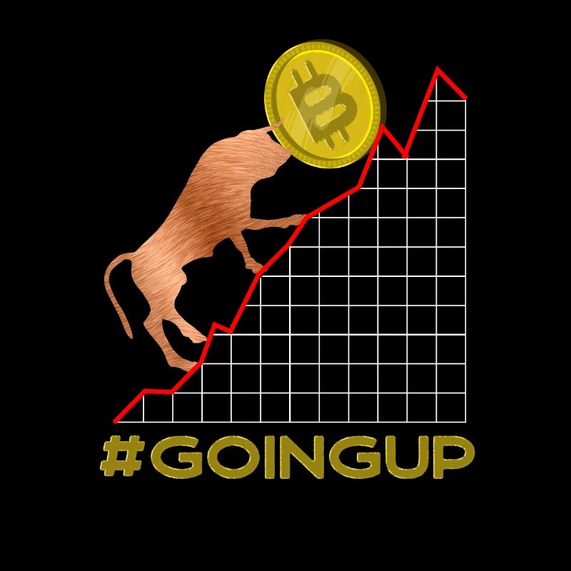 Bitcoin - Bull Going Up - NYSE