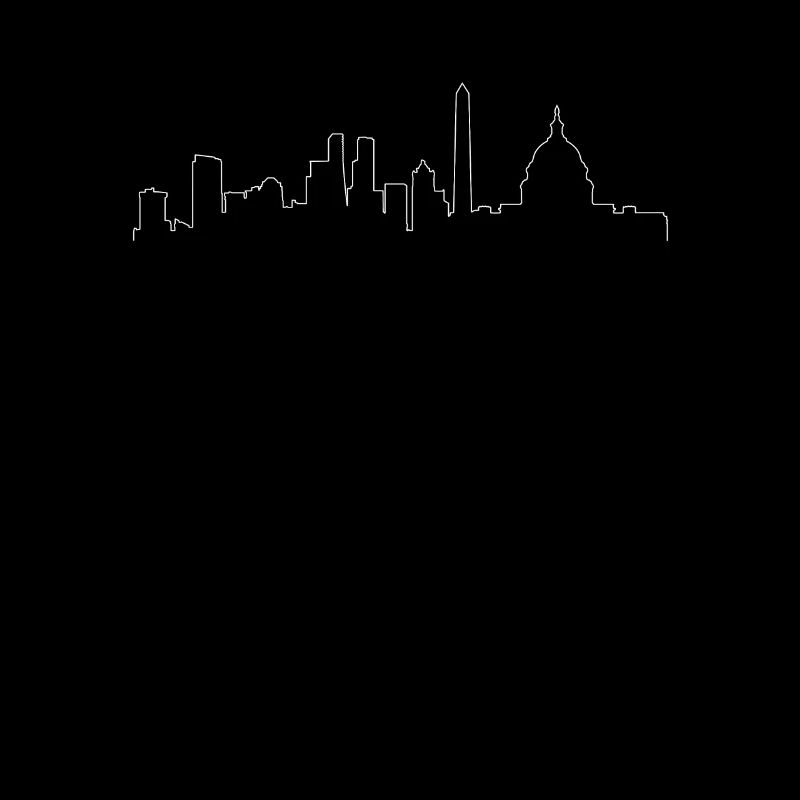 Washington D.C. USA Silhouette d’horizon