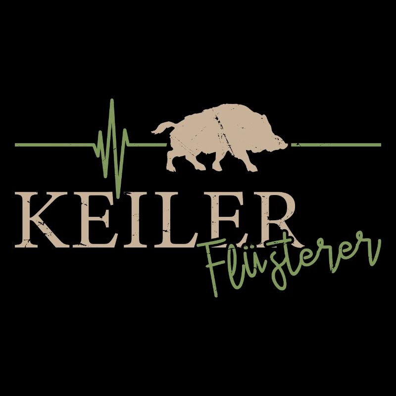 Kardiogramm Keiler Flüsterer Wildschwein Jäger