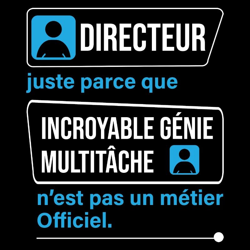 incroyable génie multitâche directeur