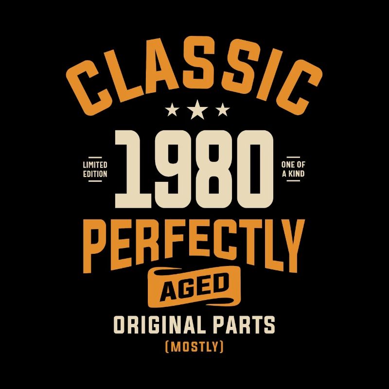 Classique 1980 Anniversaire 43 ans