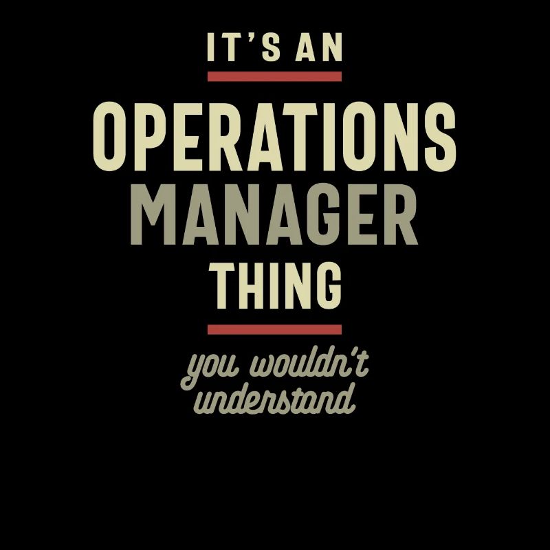 Operations Manager-Ding, das Sie nicht verstehen würden
