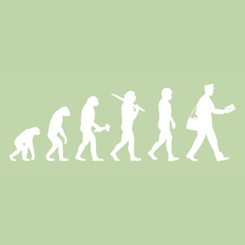 Postman Postman Evolution Gift Delivery Man