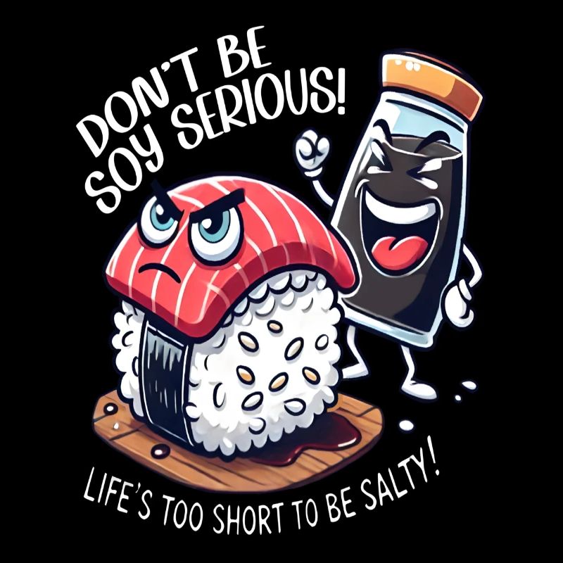 Cute sushi - don't be so serious!