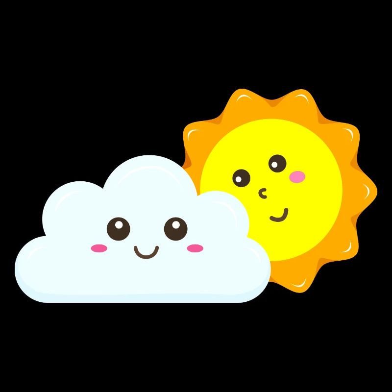 Soleil et nuages