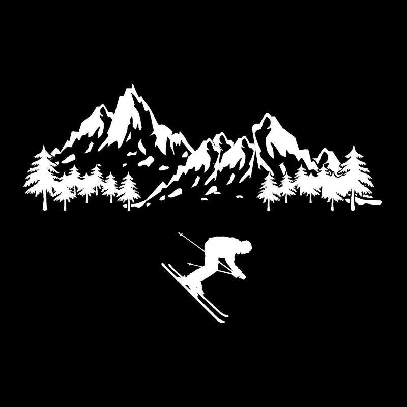 Skiing Mountains