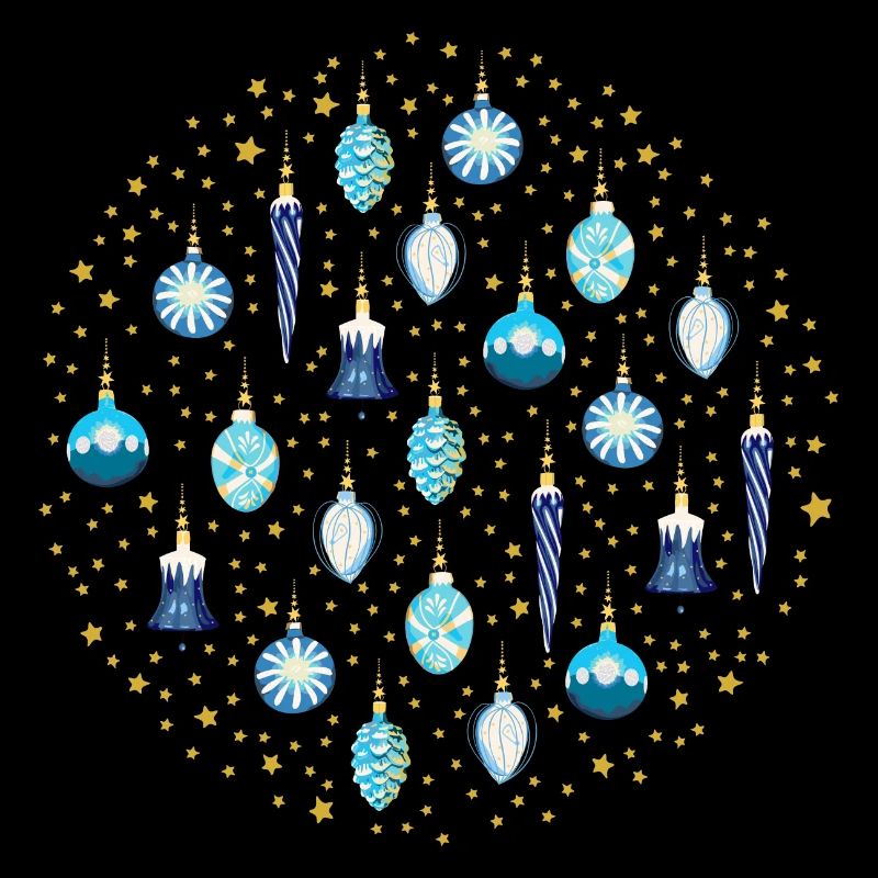 Xmas Galaxy Blue