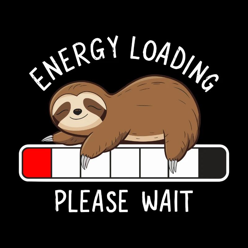 Sleeping Sloth Battery Charging Bar