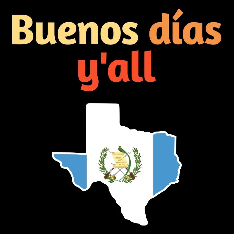 Guatemaltekisch-texanisches Design für Einwanderer