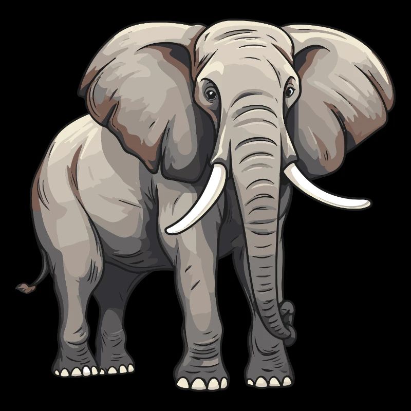 Elefant Tier