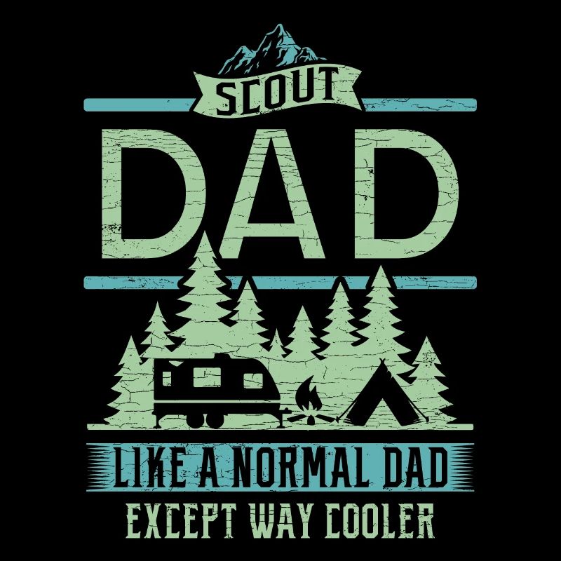 Camping Dad Geschenk