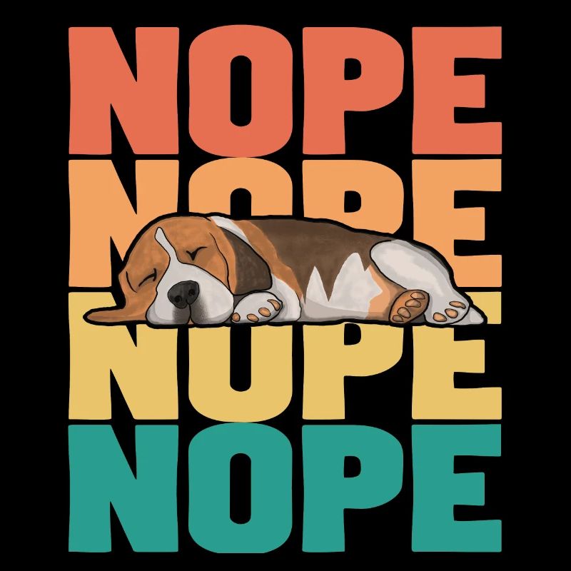 Beagle Hund Nein