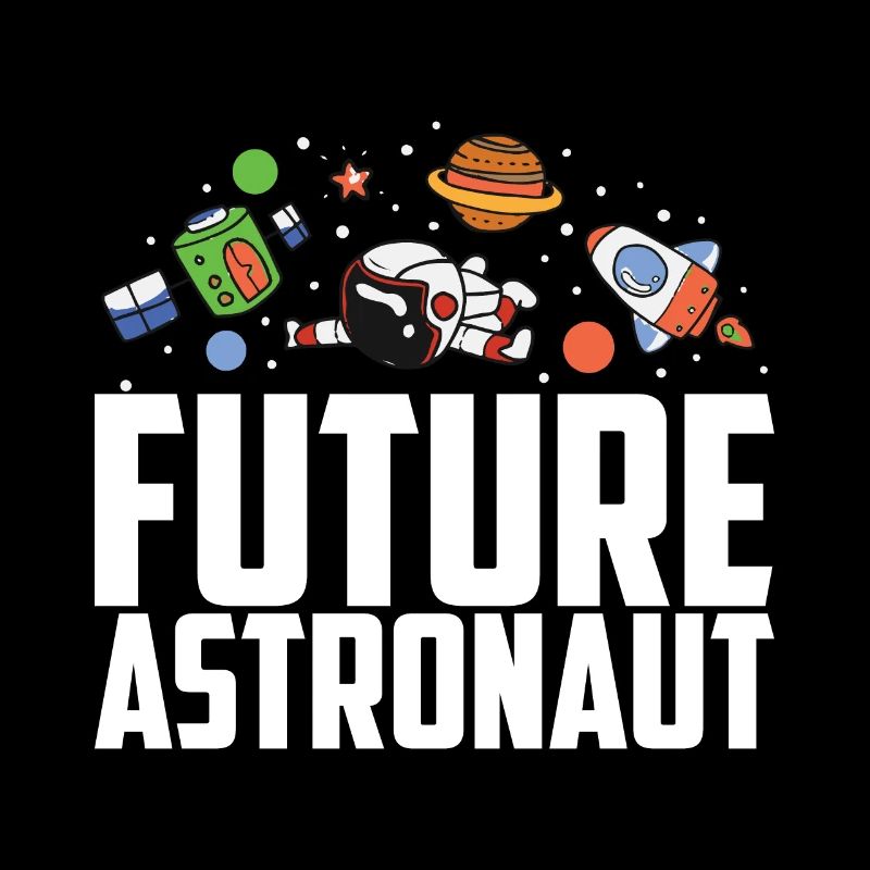 Astronaut Kinder Raumfahrt