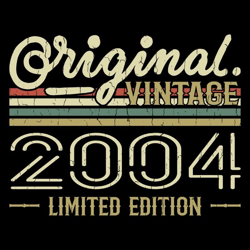 2004 Retro Anniversary 2004 Original 2004 Vintage
