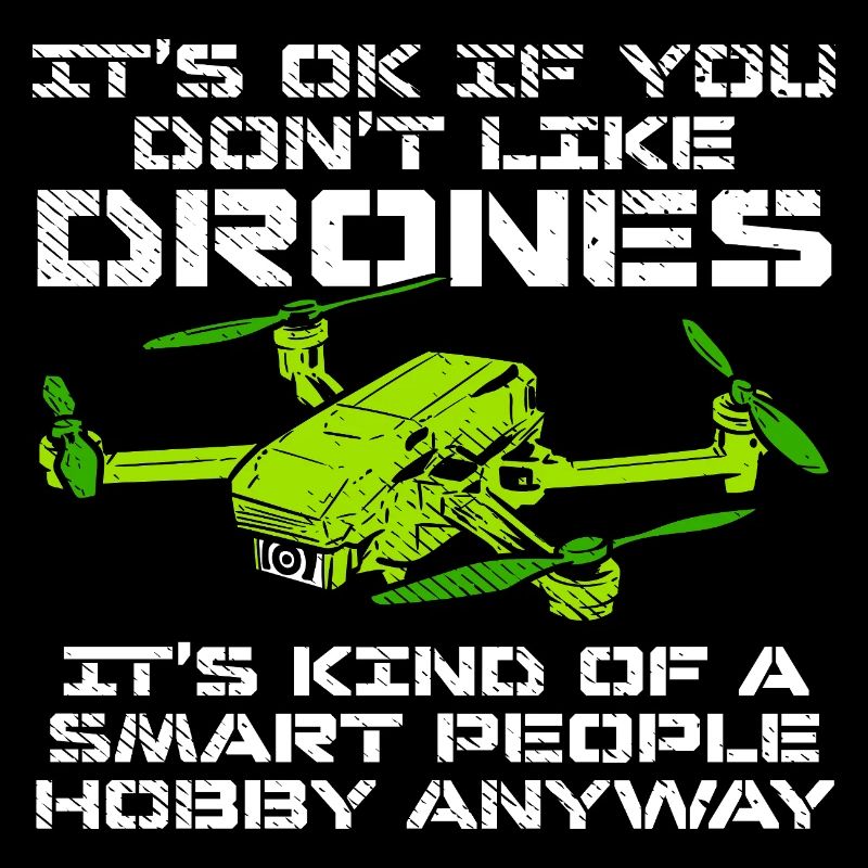 Pilote de drone passe-temps intelligent dicton