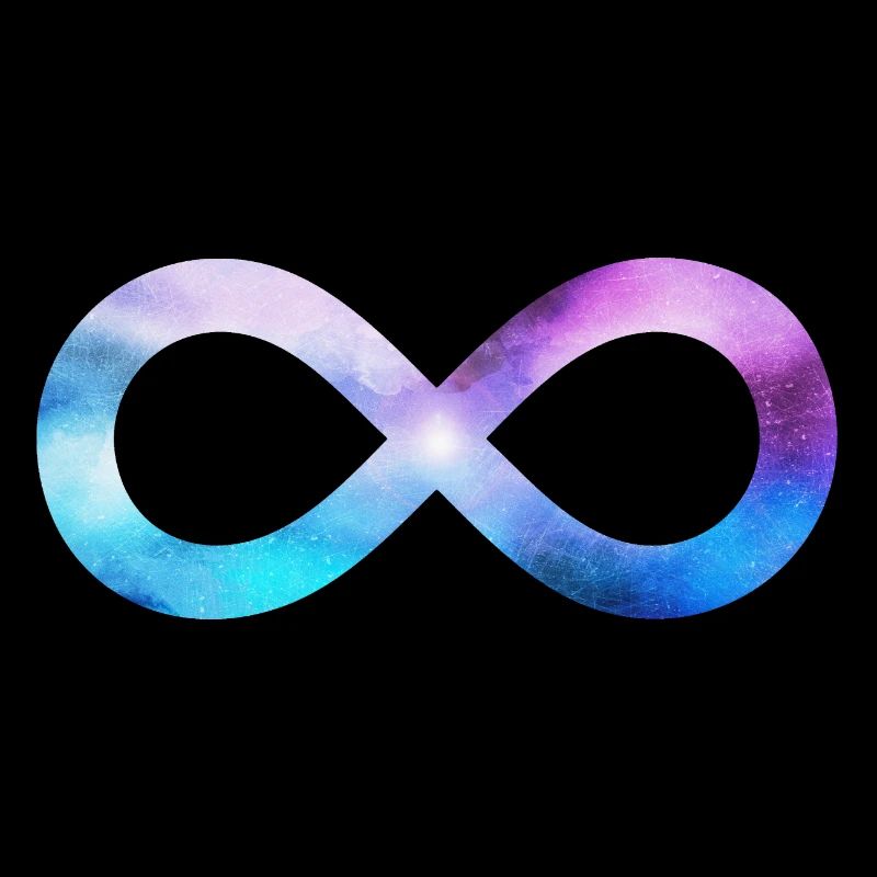 Design minimaliste - symbole de l'infini