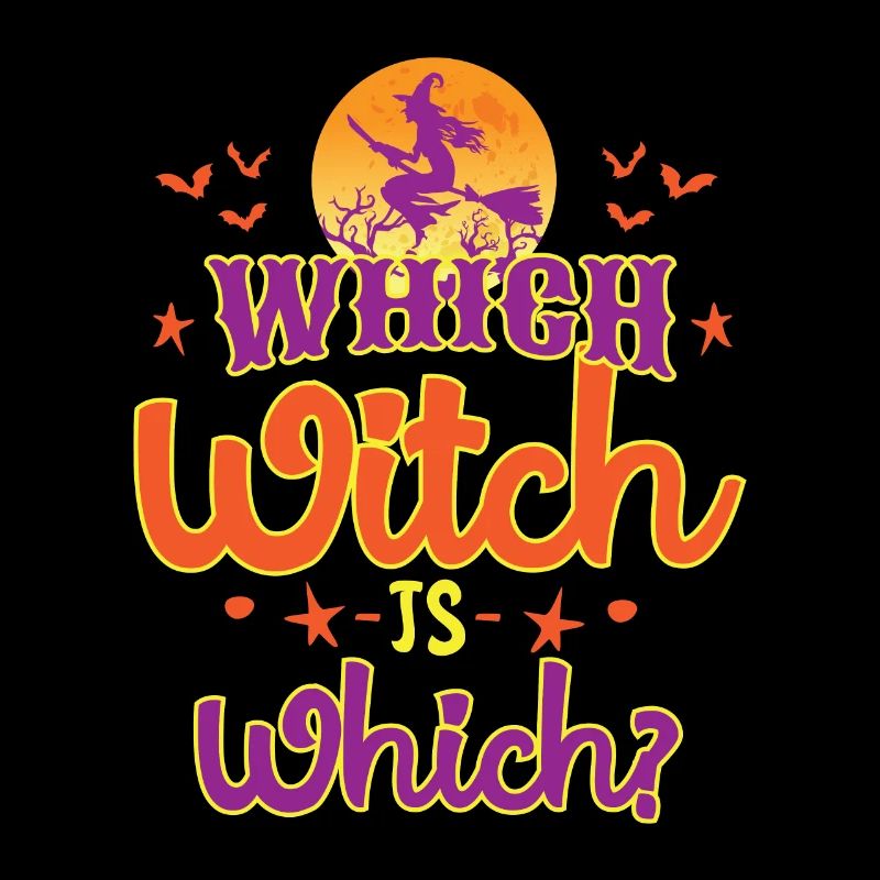 Witch Is Which Halloween Hexe Kostüm Geschenk Gift