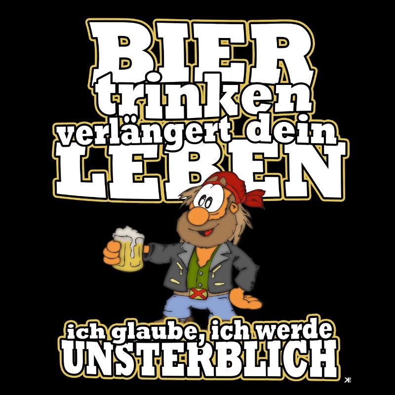 Bier trinken verlängert dein Leben!