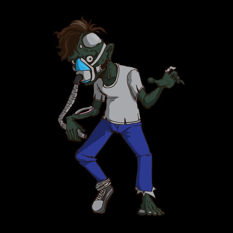 CPAP Zombie Schlafapnoe Halloween Geschenk