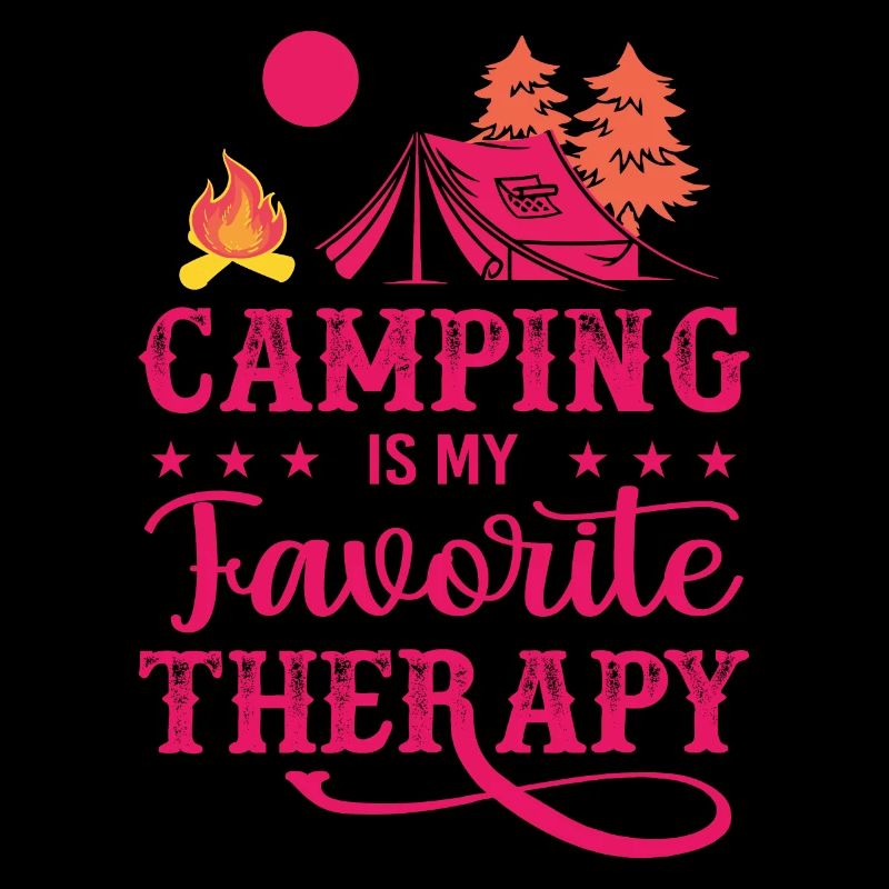 Camping Is My Favorite Therapy py