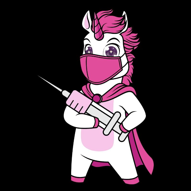 Geimpft Impfung Immunicorn Einhorn
