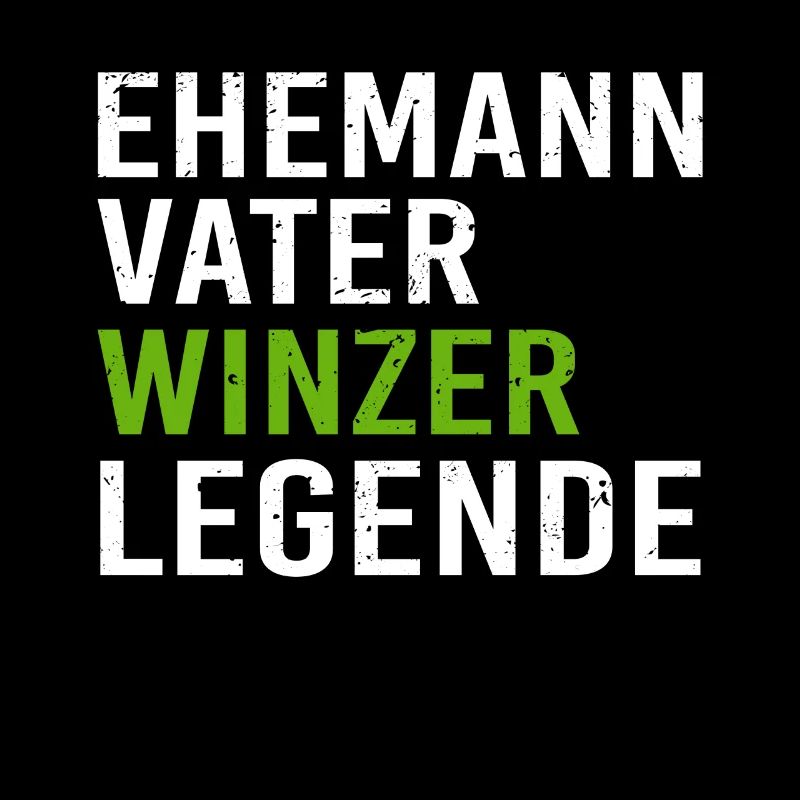 Winzer Vater Weinbauer Legende