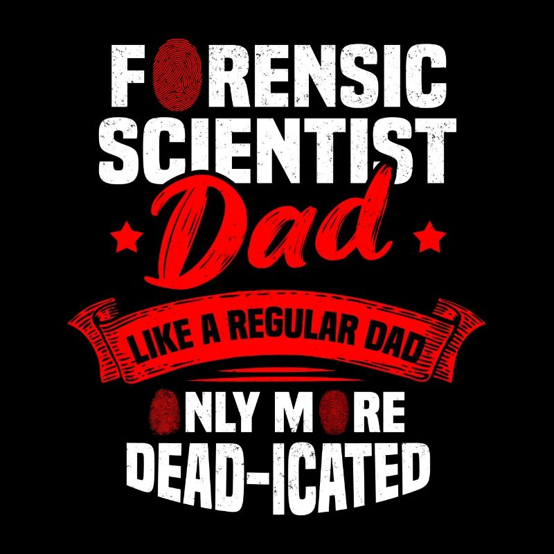 Forensiker Papa Kriminaltechnik Labor
