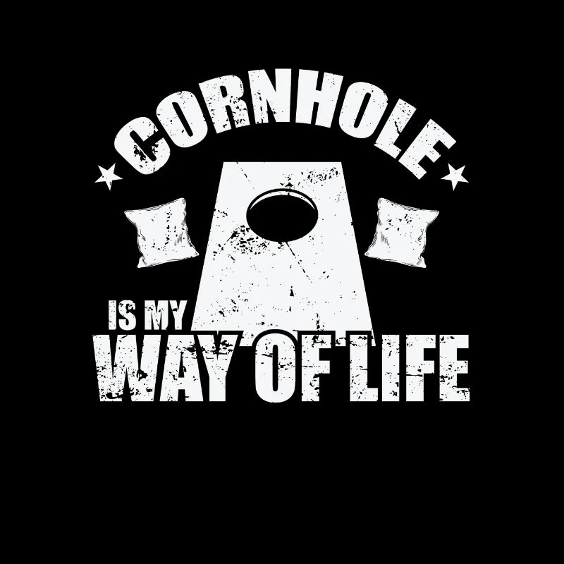 Cornhole est mon passe-temps de jeu de mode de vie
