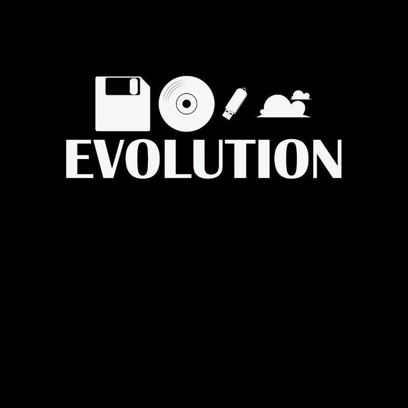 Evolution Floppy CD Chiavetta USB Nuvola