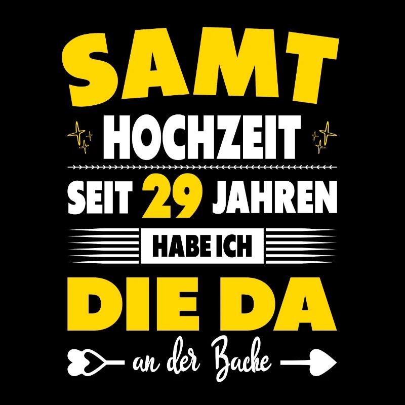 29 Hochzeitstag Paare 29 Jahre Ehe Samthochzeit
